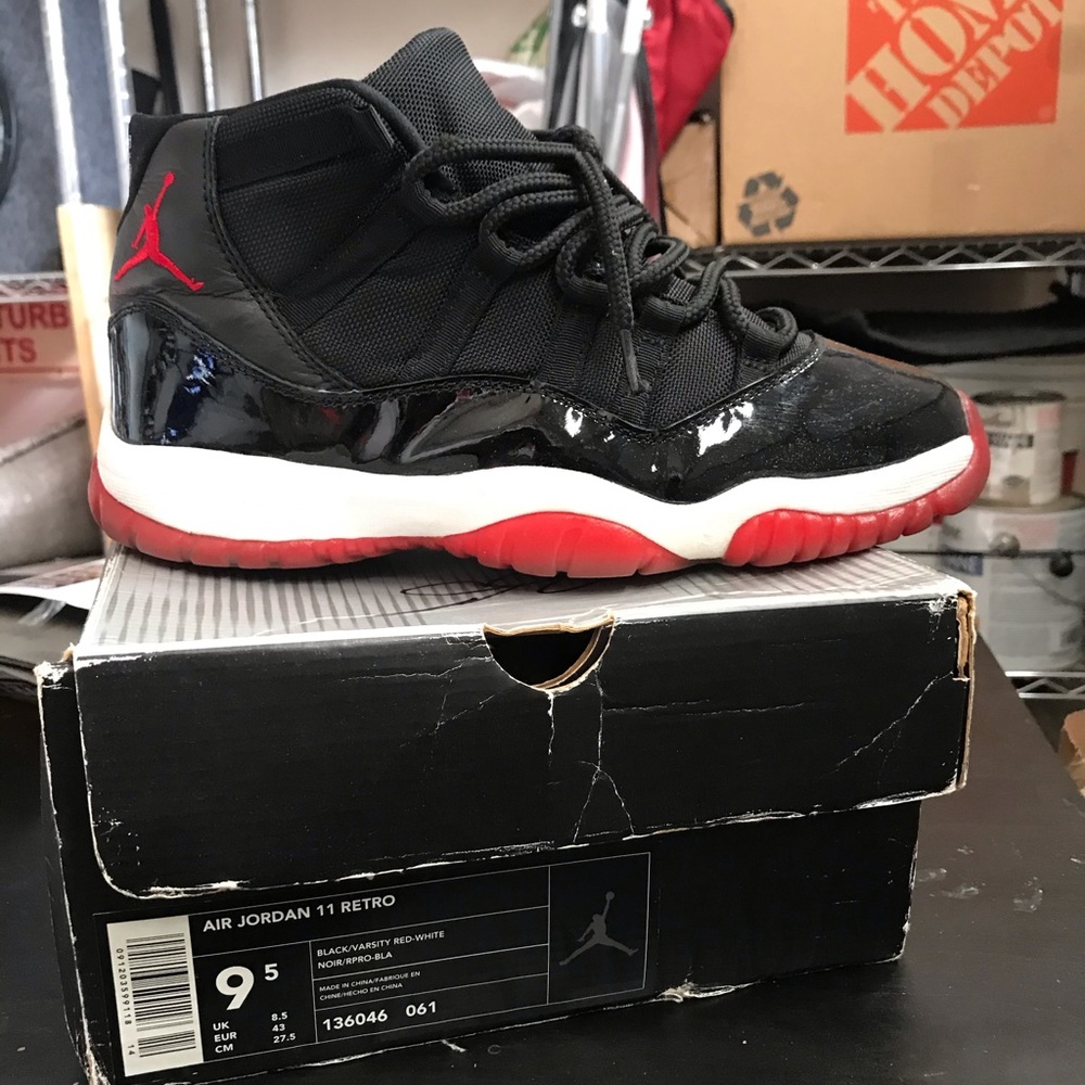 2001 Bred 11s size 9.5
